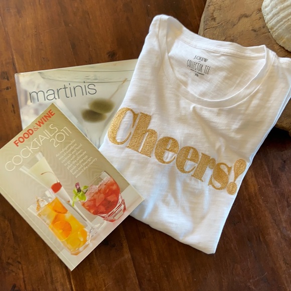 J.Crew Cheers! Collector Tee - Picture 1 of 5